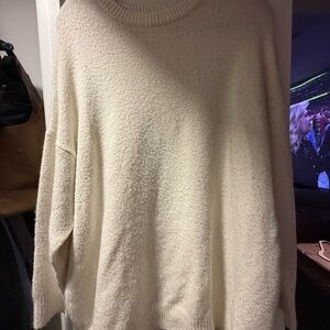 Bershka Off-White Knit Sweater